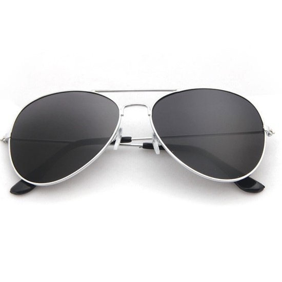 Black Driving Aviator Polarized Sunglasses