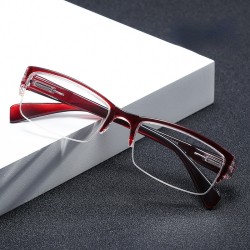 Classic Eyeglasses Red Glasses for Men