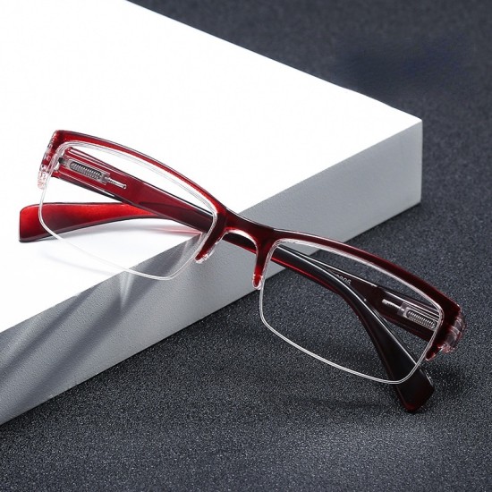 Classic Eyeglasses Red Glasses for Men