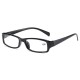 Classic Eyeglasses Bright Black Glasses for Men