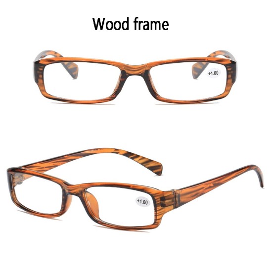 Classic Eyeglasses Bright Black Frame Glasses for Men