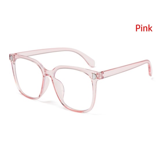 Black Retro Eyeglasses Square Shape Glasses for Men
